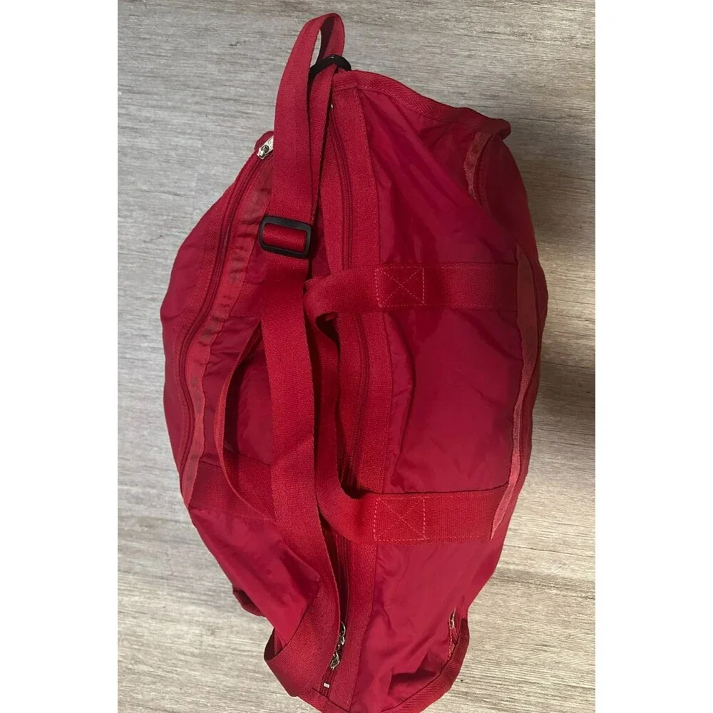 Lesportsac Weekender Red Duffle Bag